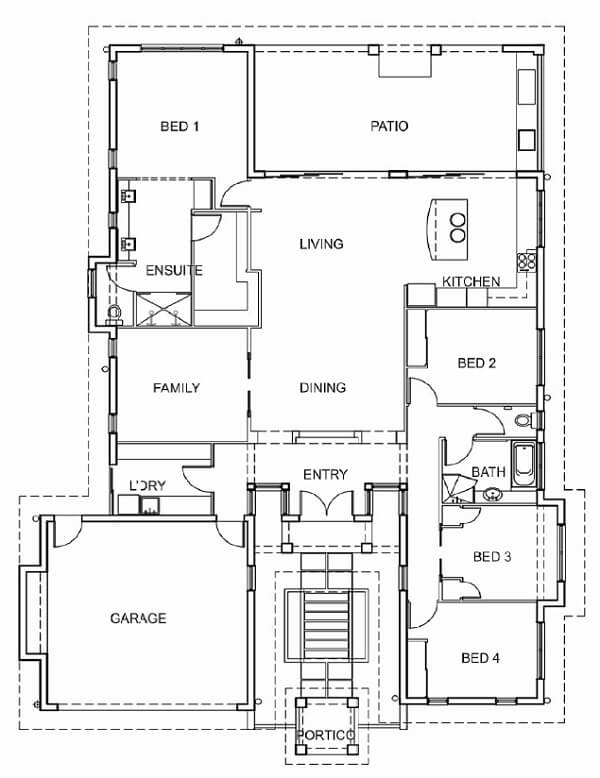 Canopy's Edge Display Home Floor Plan